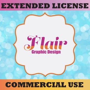 Extended License for Commercial Use - No Credit Required