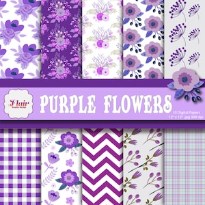 Fiori viola Documenti digitali, Motivi floreali, Matrimonio, Fiori autunnali, Fiori autunnali, Sfondo floreale, Fioriture primaverili Forniture per insegnanti