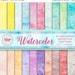 80% OFF WATERCOLOR Digital Paper, Hand Painted Watercolor Paper, Rainbow Colors, Scrapbooking, Card Making, Web Design, Blogs, Background