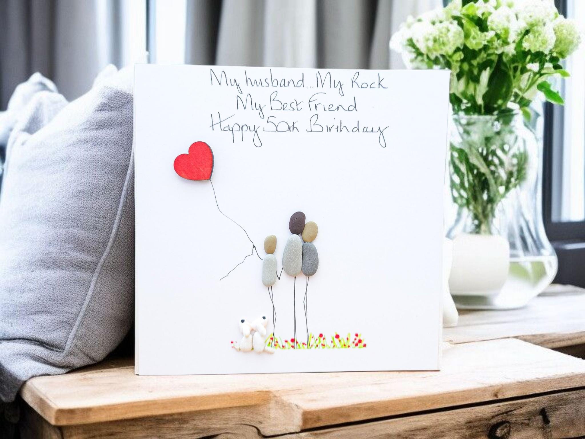 Personalized Birthday Card – Custom For Husband, Wife, Partner, Boyfriend/Girlfriend