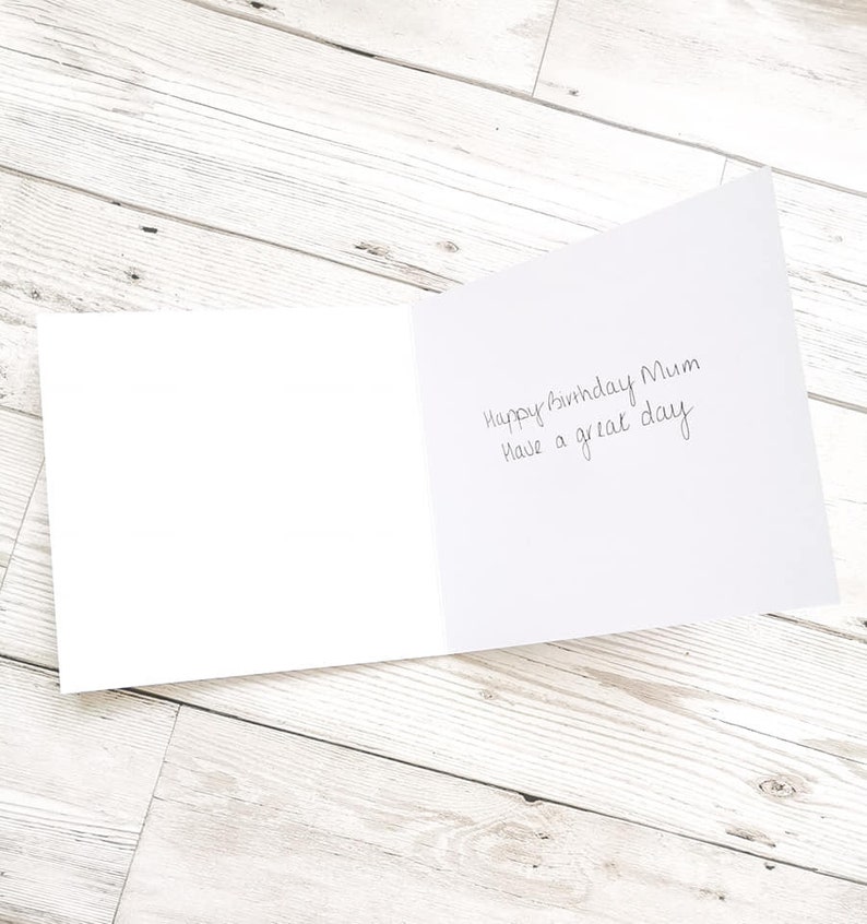 Mothers Day Card My Mum My Rock Fully Personalised Mum Etsy