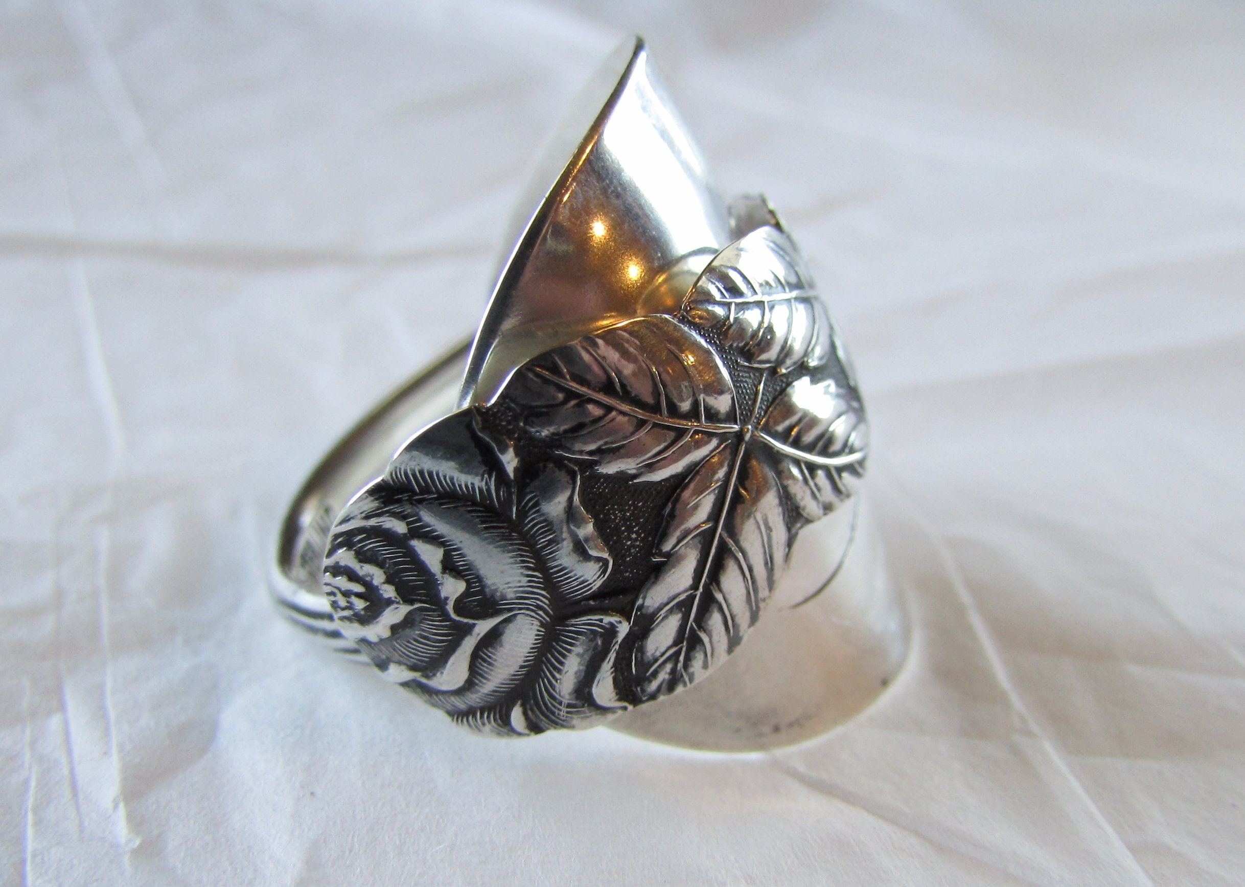 rose spoon ring