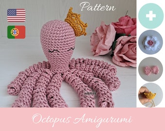 Octopus amigurumi pattern *** Digital file ***