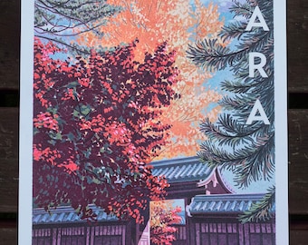 Nara A4 riso print