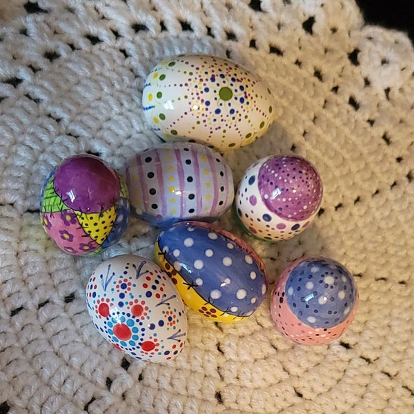 Ceramic Easter Eggs Etsy