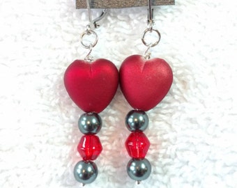 Simple Valentine's Earrings