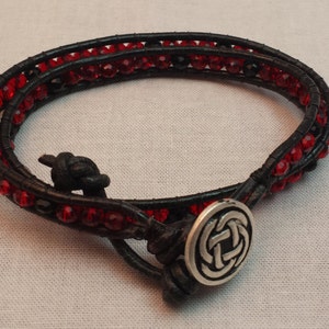Leather Wrap Bracelet
