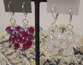 Crystal Clusters - Several Colors to Select From