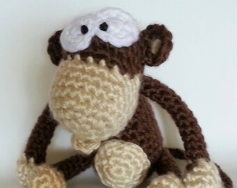 Milo the Monkey 6.5" - Crochet Toy