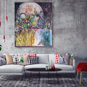 The Goddess, gemmakauffmanart, large scale art, unique art