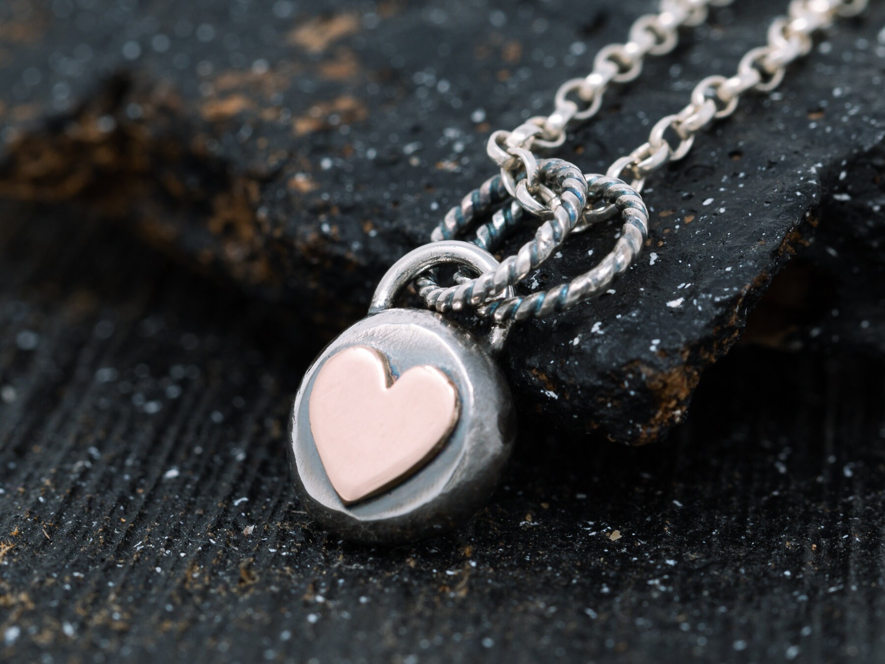 Silver necklace for clearance her