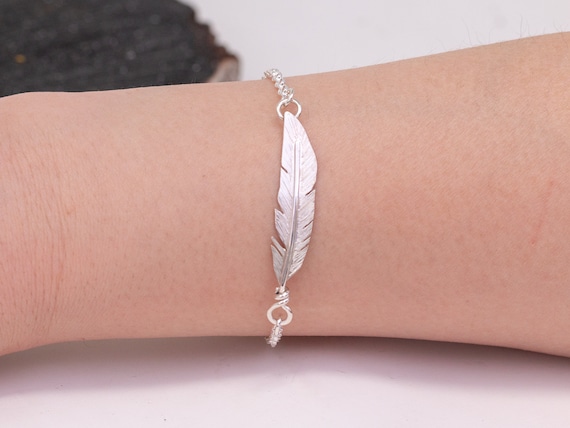 Moho Golden Stones Feather Bracelet – CASA ROZEN