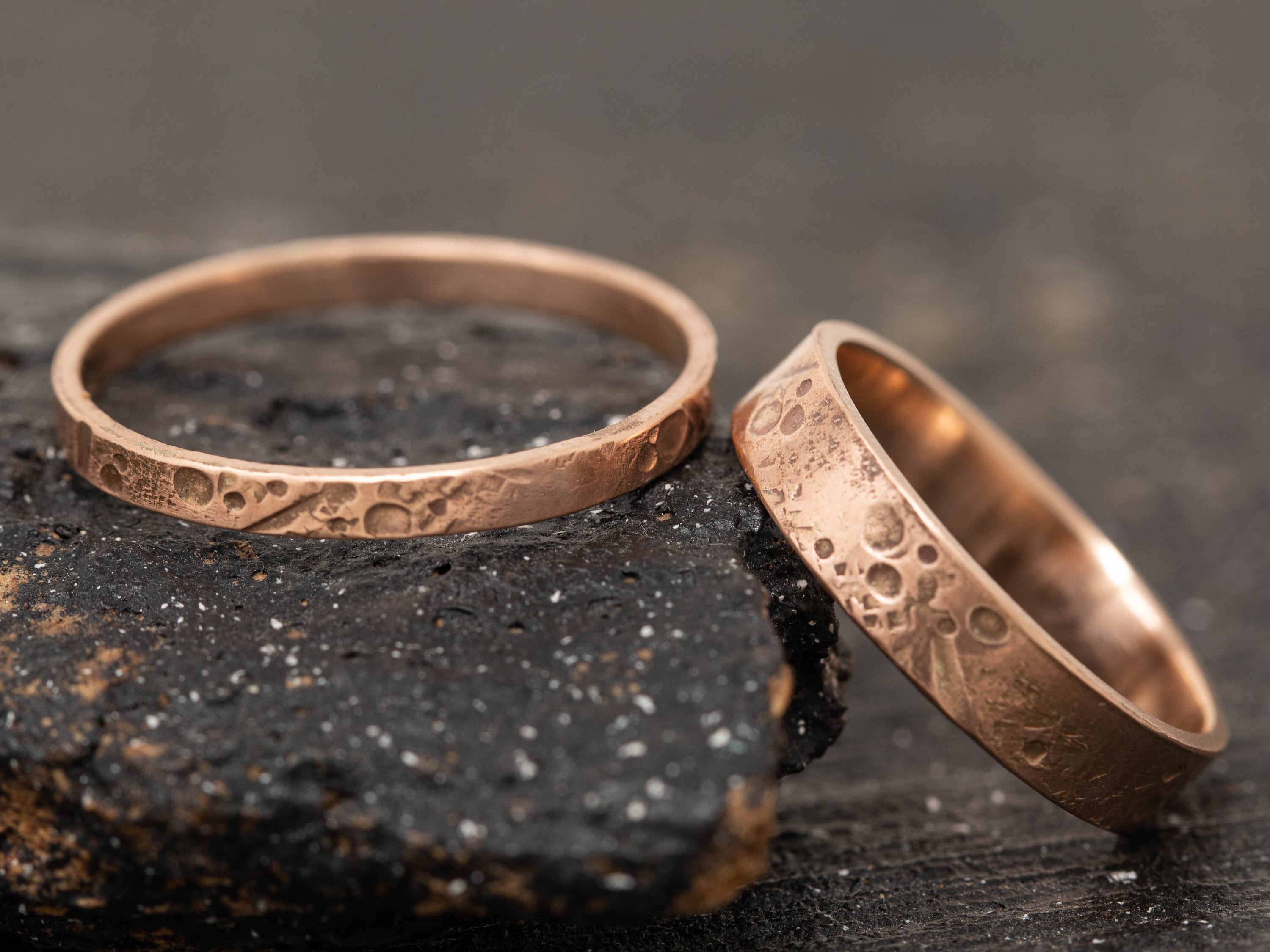 9ct rose sale gold wedding band