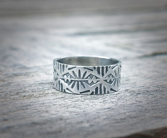 Unbelievable Native American Navajo Sterling Silver Dimensional Saddle Ring Unbelievable Native American Navajo Sterling Silver Dimensional Saddle Ring