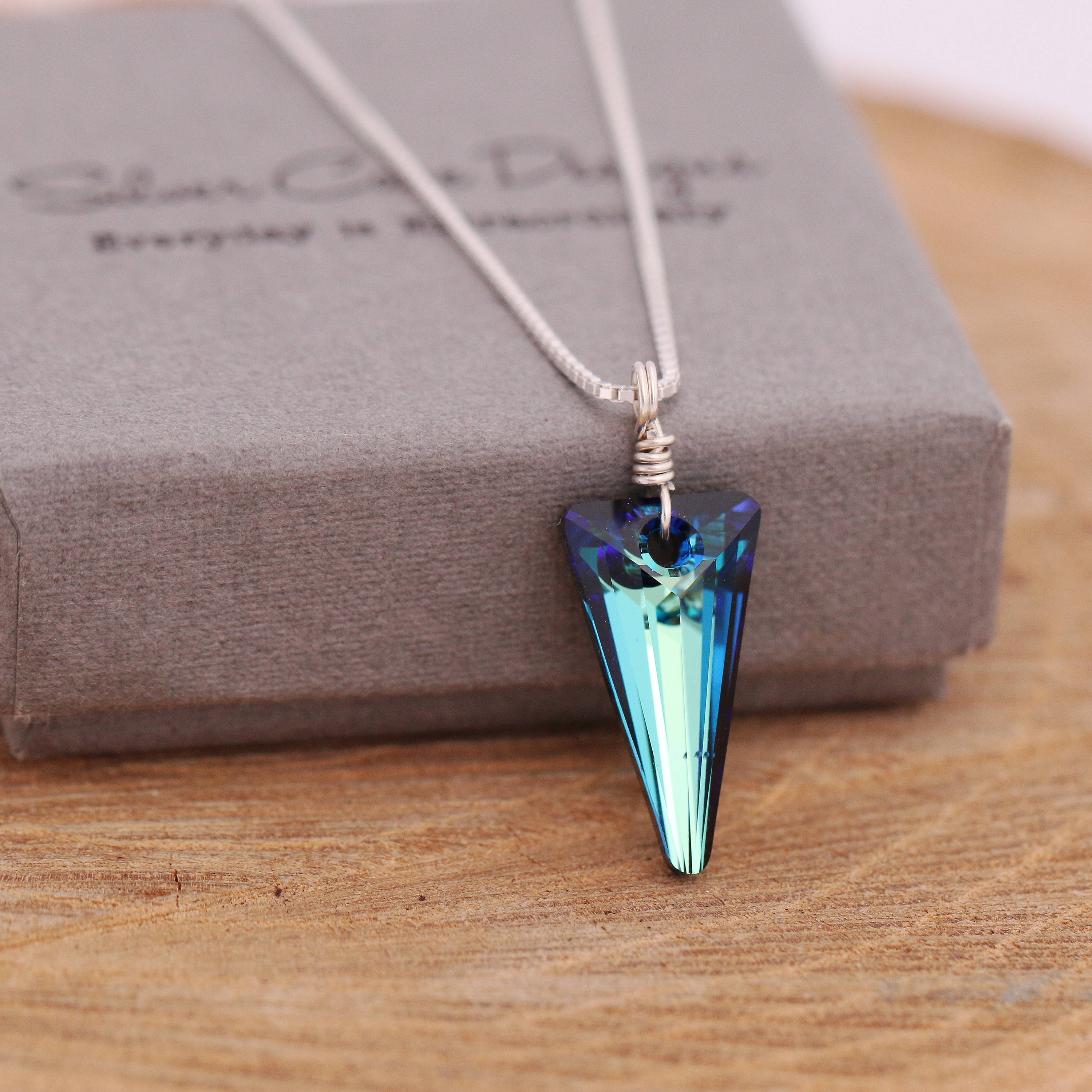 spike necklace swarovski