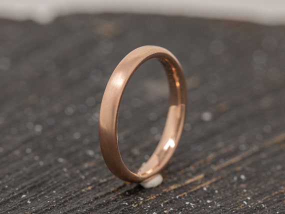 9ct rose gold best sale ring