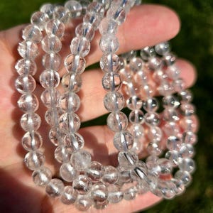 Natural Clear Quartz Bracelet,clear Quartz Faceted Bracelet