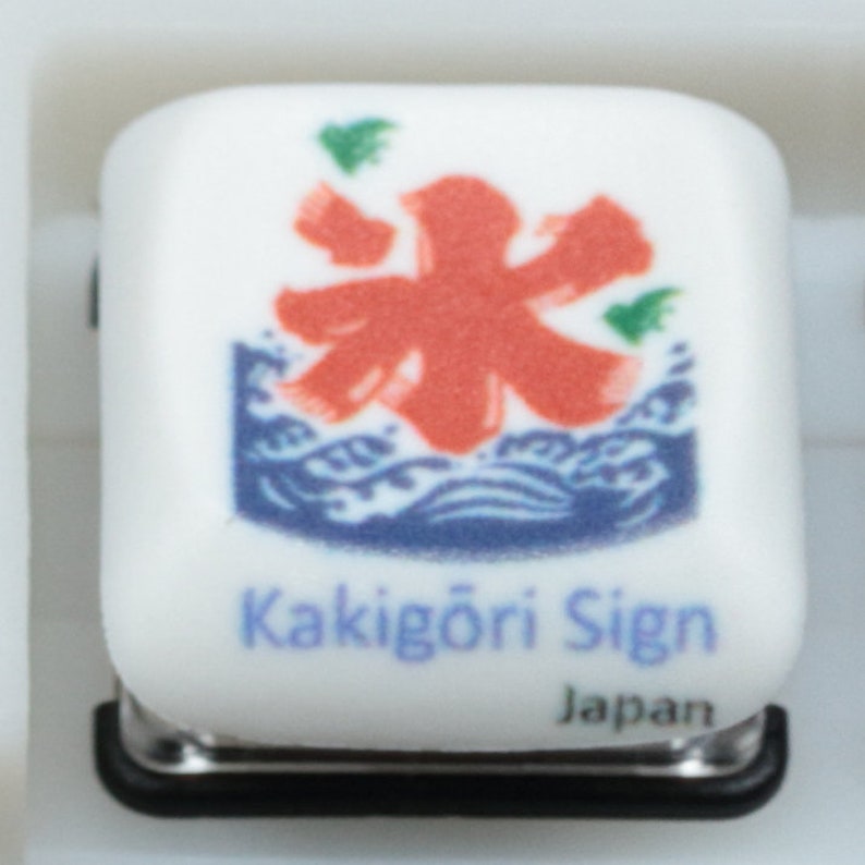 Ornamental Junana MX Keycap Kakigori Sign