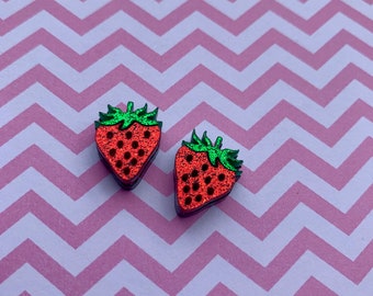 Strawberry Stud Earrings