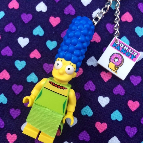 Marge Minifigure Keyring / Keychain