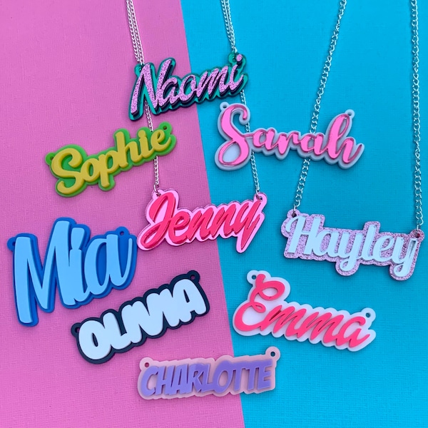 CUSTOM Personalised Word Necklace