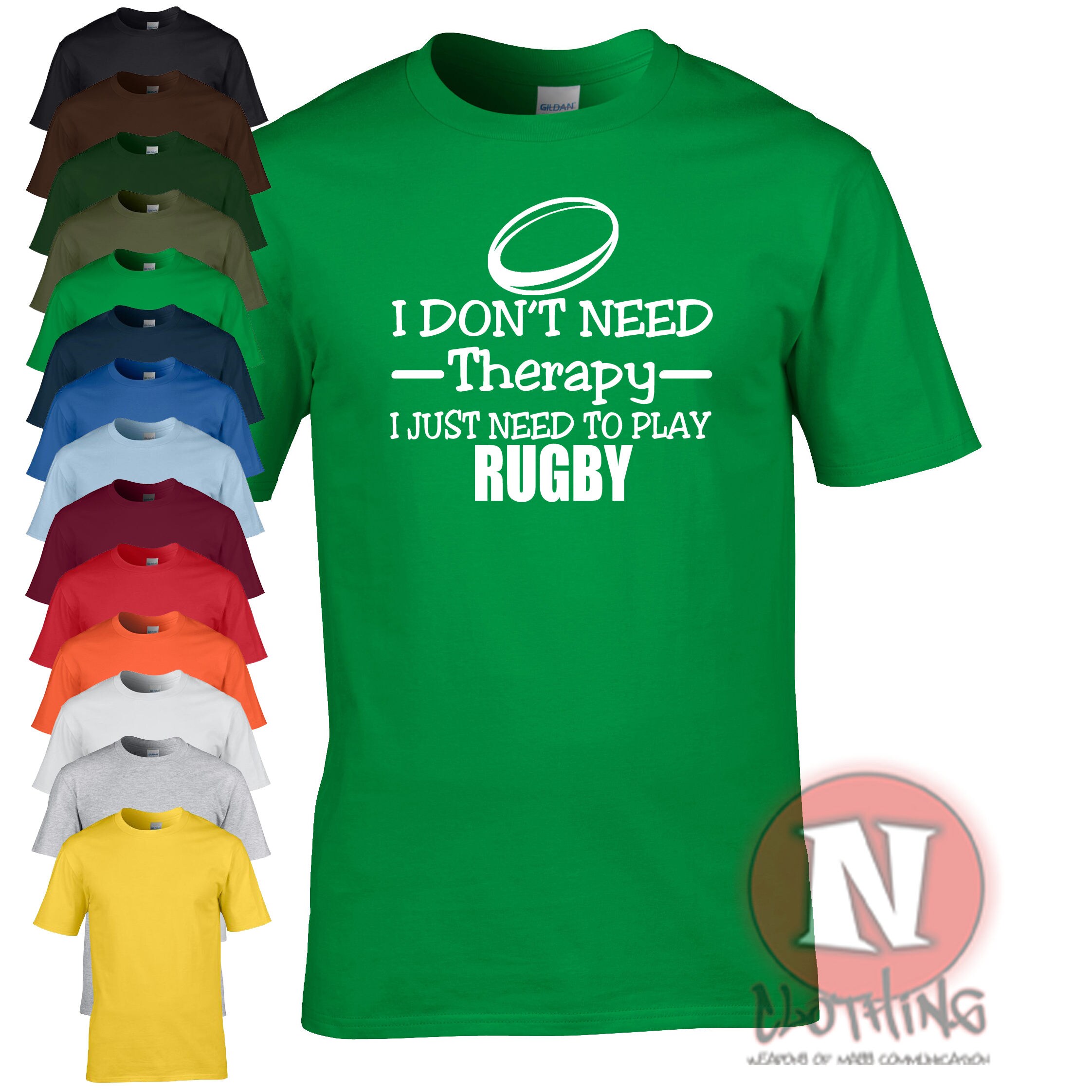I Just Need To Play Rugby T-Shirt I Just Need To Play Rugby T-Shirt