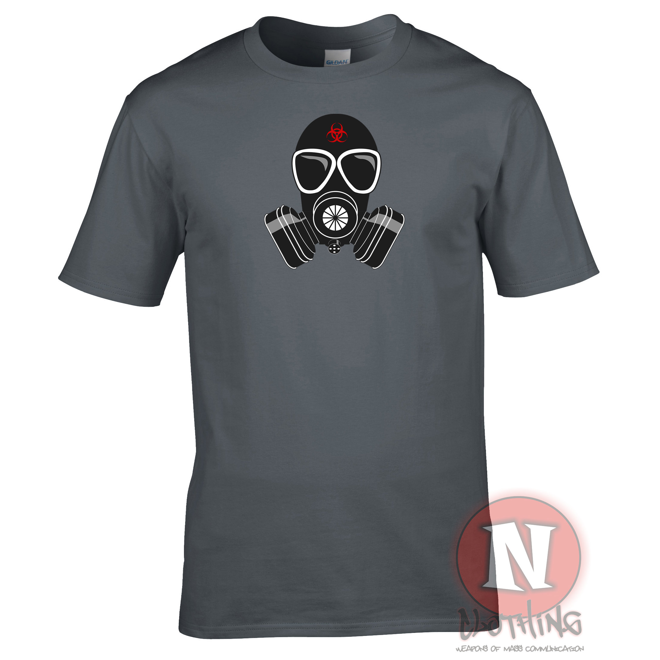 ☆MASSNOUN☆ Tシャツ BIOLOGICAL GASMASK OVERSIZED T-SHIRTS MUSINSA | MASSNOUN Biological Gas Mask Oversized Short