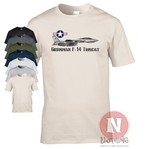 F14 Grumman F-14 Tomcat t-shirt USAF multirole fighter aircraft