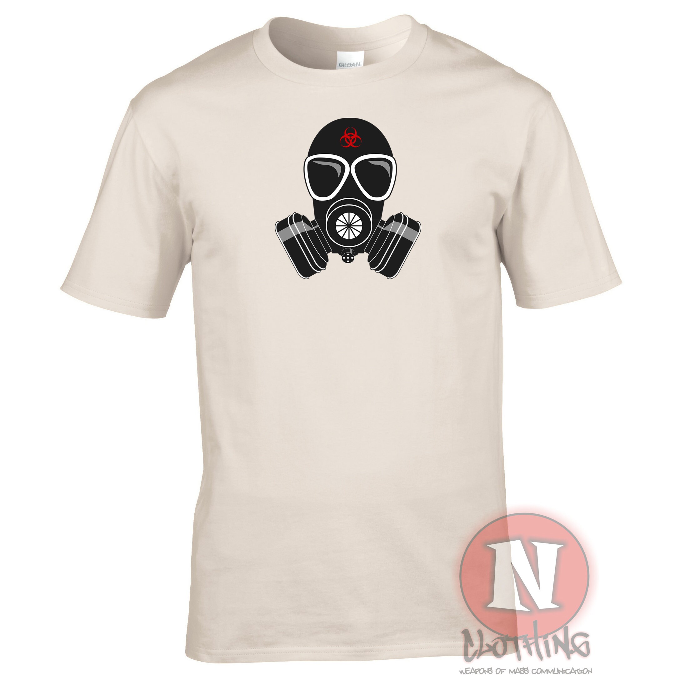 ☆MASSNOUN☆ Tシャツ BIOLOGICAL GASMASK OVERSIZED T-SHIRTS MUSINSA | MASSNOUN Biological Gas Mask Oversized Short