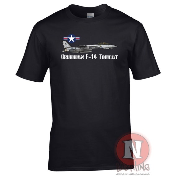 T-shirt F-14 Tomcat 'Jamais Oublié' 1970-2006 - Tailles S à 5XL, 100% Coton USA