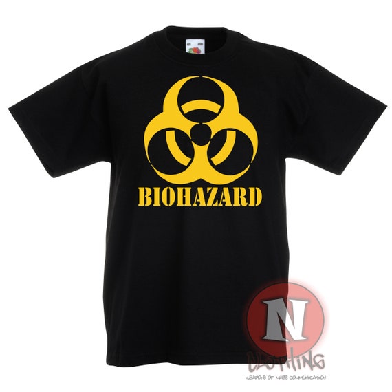 Biohazard Children's T-shirt. for Little Ones and Teenagers. 100