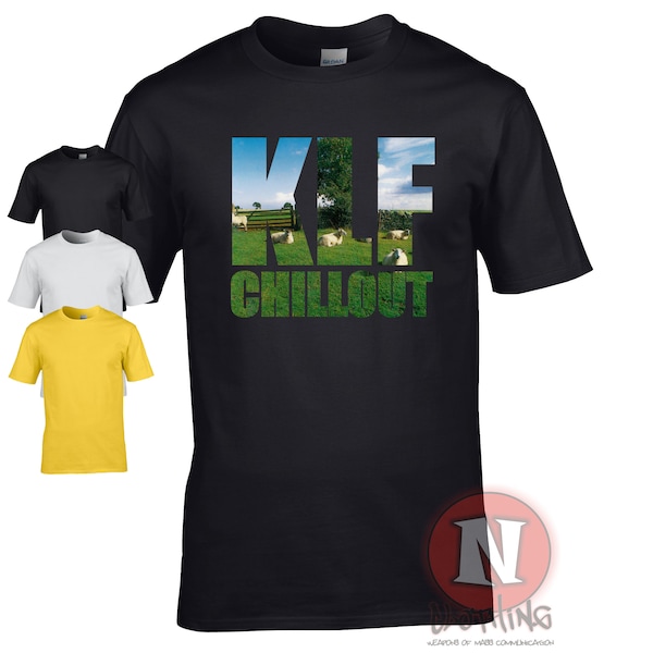 KLF Chillout t-shirt. Old school rave 90's edm Justified Ancients of MuMu Trancentral