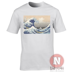 The great wave off Kanagawa T-Shirt Katsushika Hokusai Aesthetic vapourwave