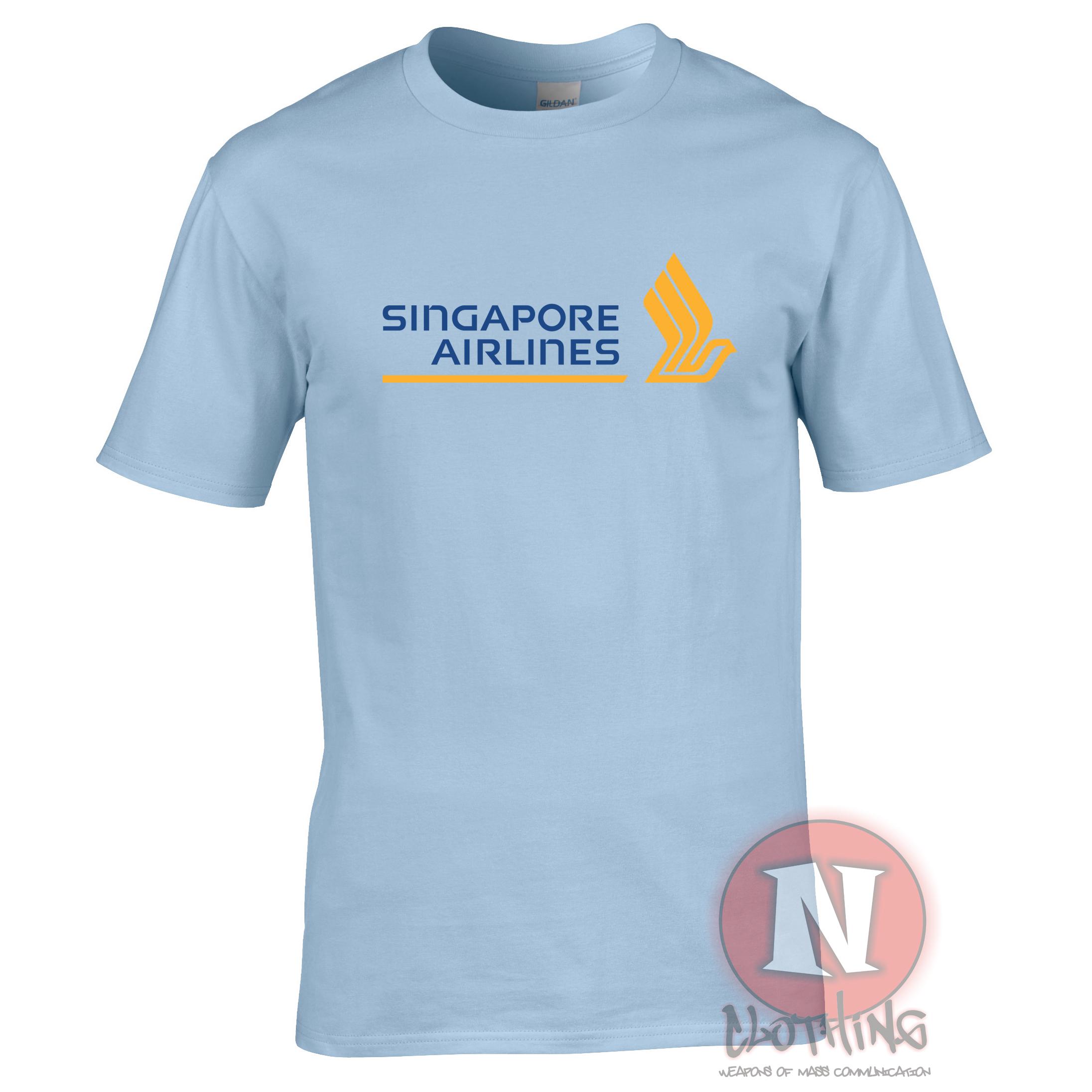 Singapore Airlines T-shirt Asian National Carrier Classic Airline 