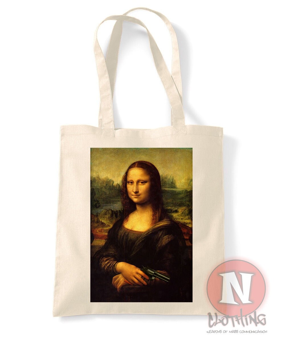 Shopper foldable , Mona Lisa, Leonardo Da Vinci - Museum-webshop