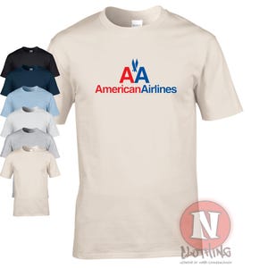 American Airlines t-shirt classic 1965 logo USA airline