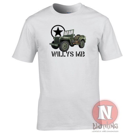 World War 2 Willys Mb T Shirt A Classic Allied Military Etsy World War 2 Willys Mb T Shirt A Classic Allied Military Etsy