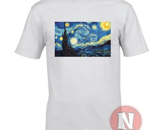 The Starry Night T-Shirt: Vincent van Gogh Art Tee