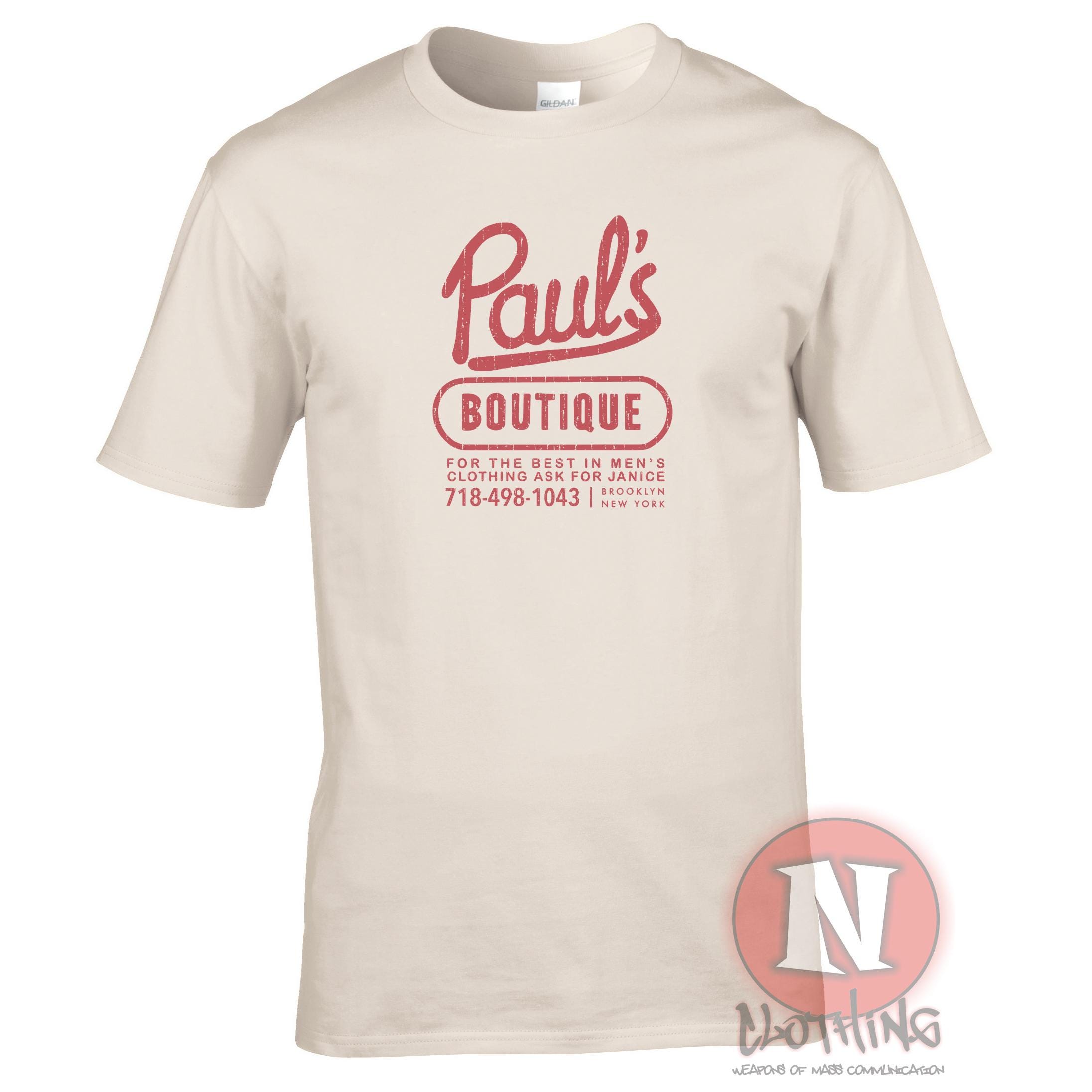 Paul's Boutique T-shirt Beastie Boys NY City Old School Hip