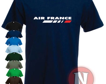 Air France retro logo t-shirt. Great simple design that really stands out. Ideal for that airline lover.