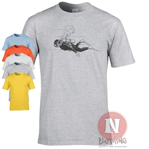 Scuba diver graphic t-shirt. The perfect gift for anyone who loves life under the sea.