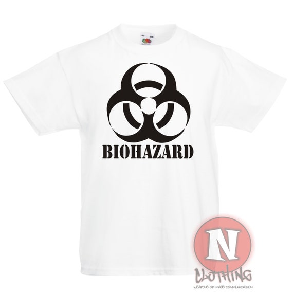 Biohazard Children's T-shirt. for Little Ones and Teenagers. 100