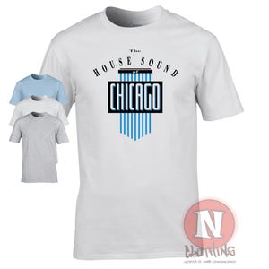The House sound of Chicago t-shirt old school 80&#39;s house music tee