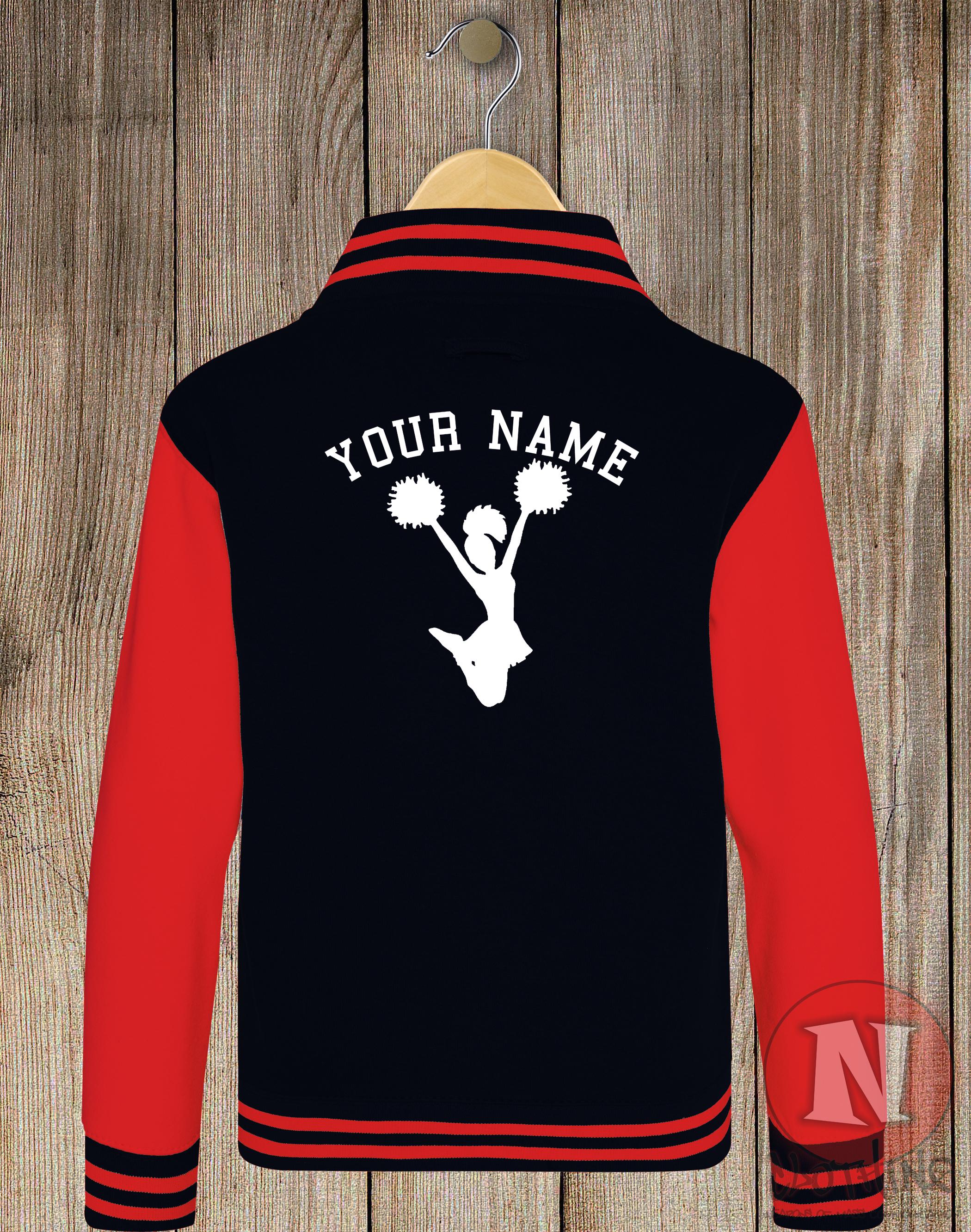 Custom Cheerleader Kids Varsity Jacket, for Sports Teams and After ...