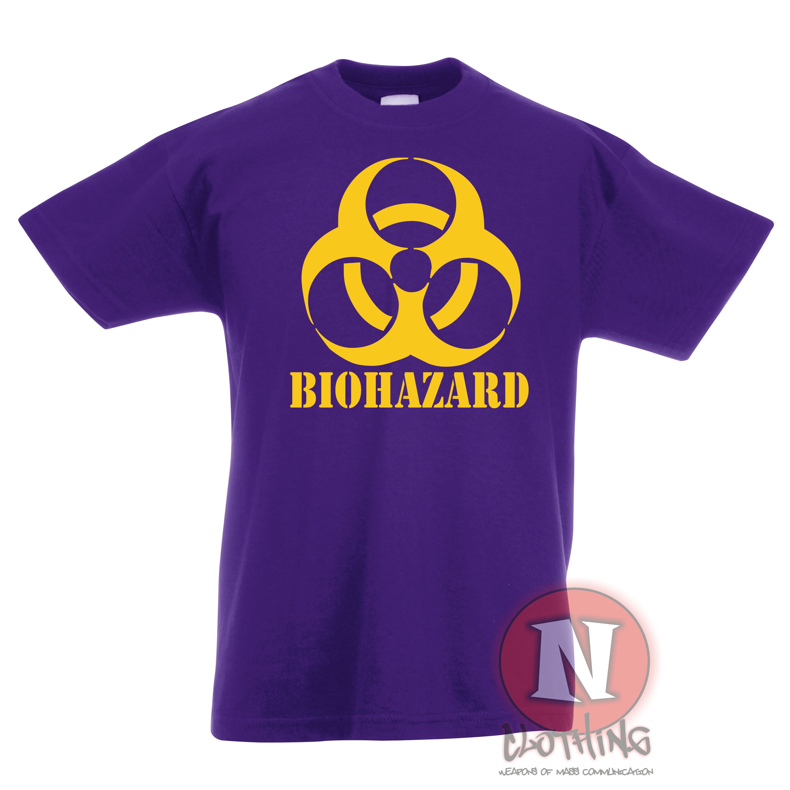 Biohazard Merch Biohazard Children's T-shirt. for Little Ones and Teenagers. 100% ...