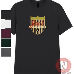 Jack Trax t-shirt old school house and techno Chicago, Detroit EDM tee