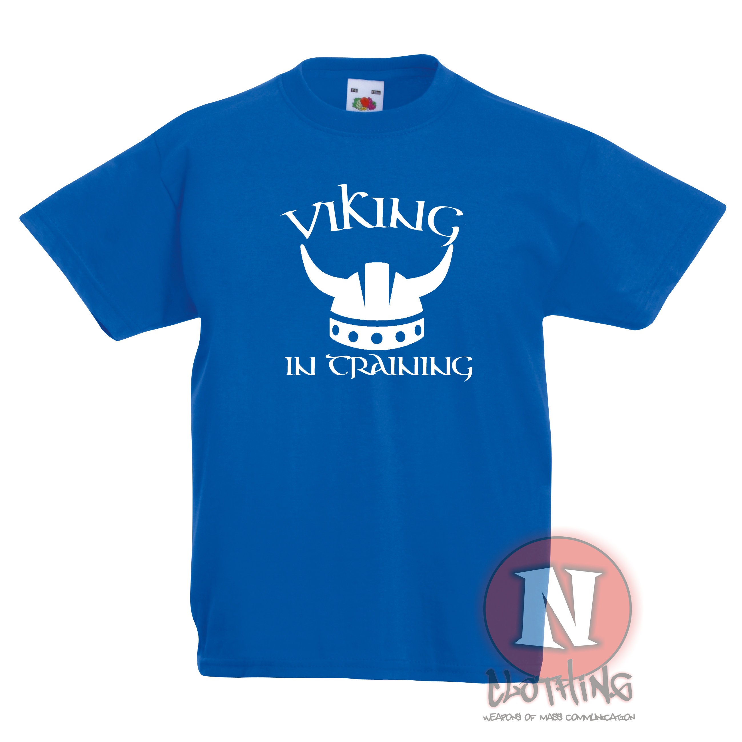 Viking in training children's t-shirt. For that viking mad | Etsy