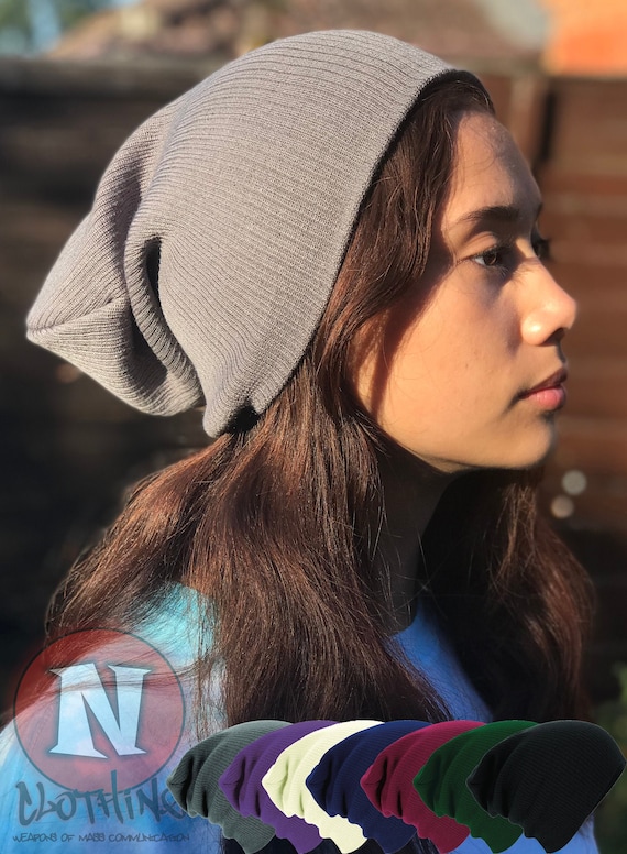Unisex Slouch Beanie Beenie Grunge 