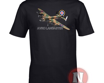 アブロ ランカスター Tシャツ ランク イギリス空軍 カーキ Red Canoe Avro Lancaster T-Shirt