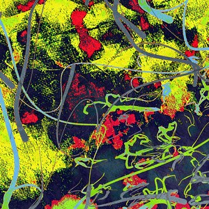 Fireworks 2 - abstract digital print - limited edition of 70